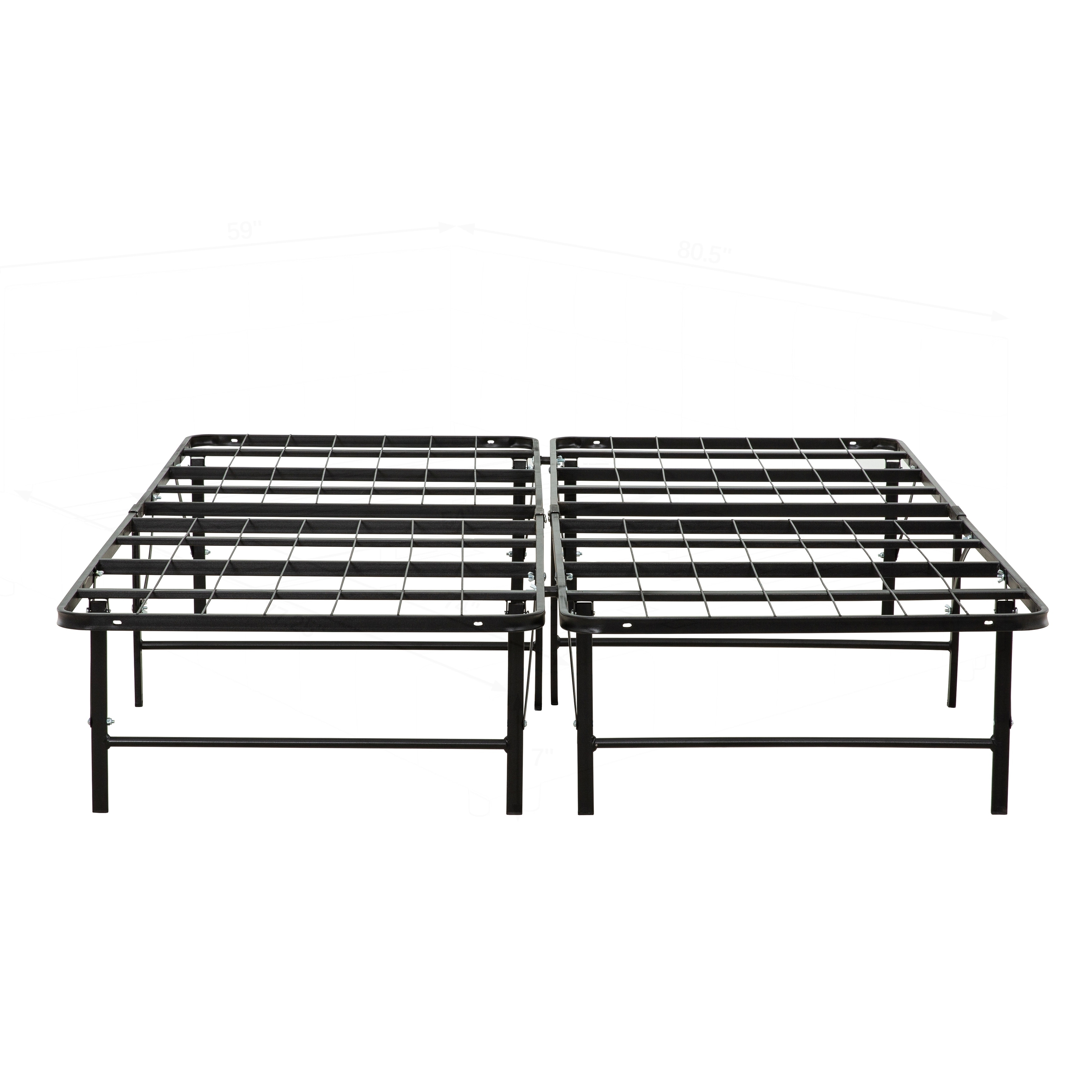 Durable Metal Platform Bed Base for Superior Sleep Experience