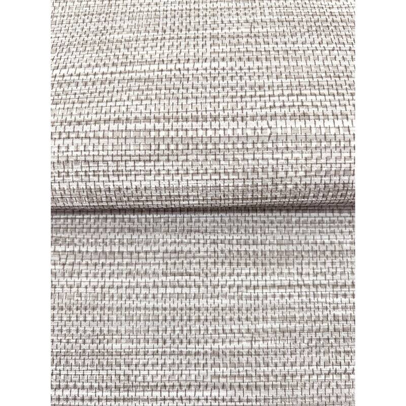 Winn Beige Faux Grasscloth Wallpaper