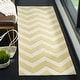 preview thumbnail 104 of 126, SAFAVIEH Handmade Chatham Gunda Modern Moroccan Wool Rug 2'3" x 7' Runner - Light Gold/Ivory