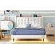 preview thumbnail 22 of 33, Full Size Platform Bed with LED Light Strips and Headboard Storage Space