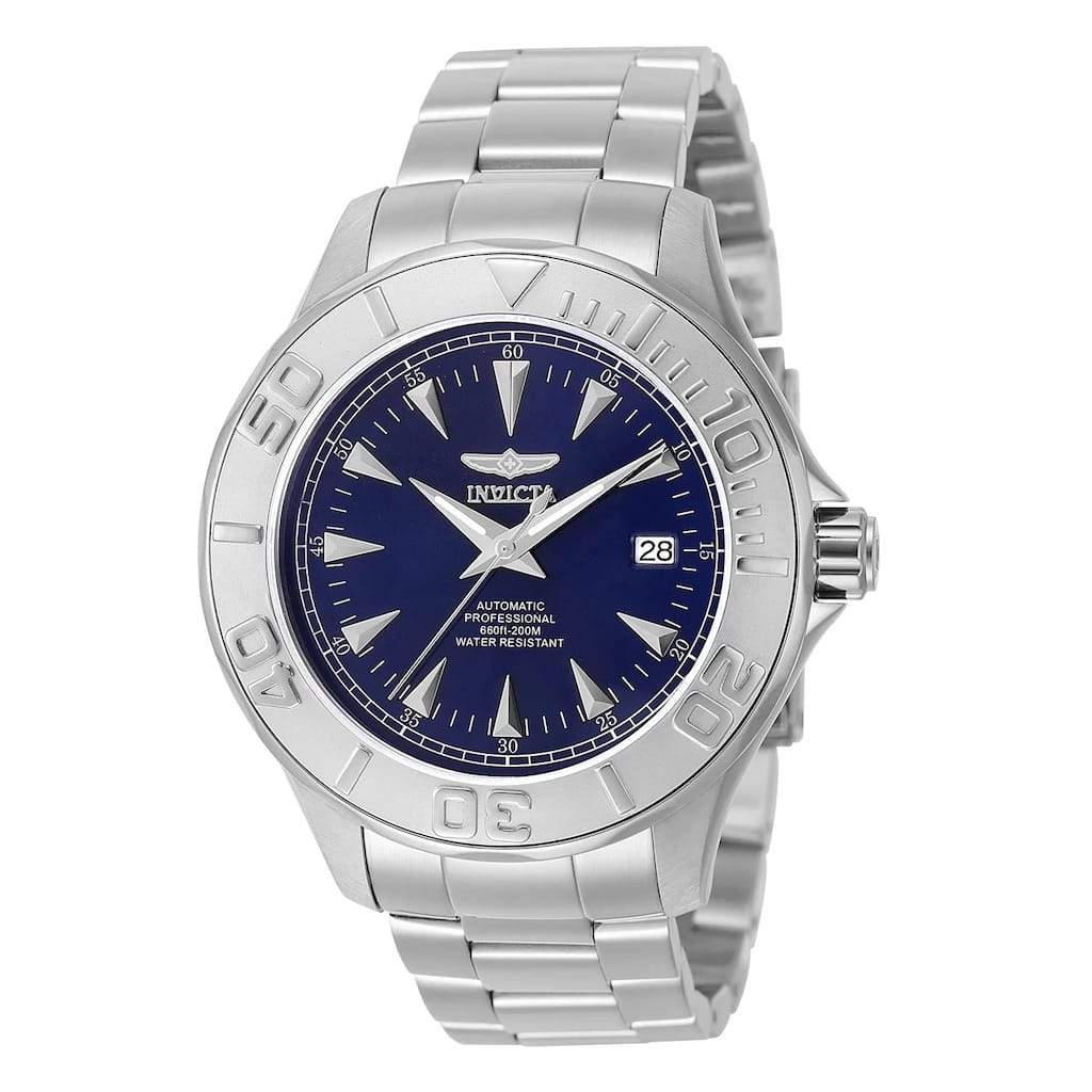 Invicta Men's 7035 Signature Automatic 3 Hand Blue Dial Watch