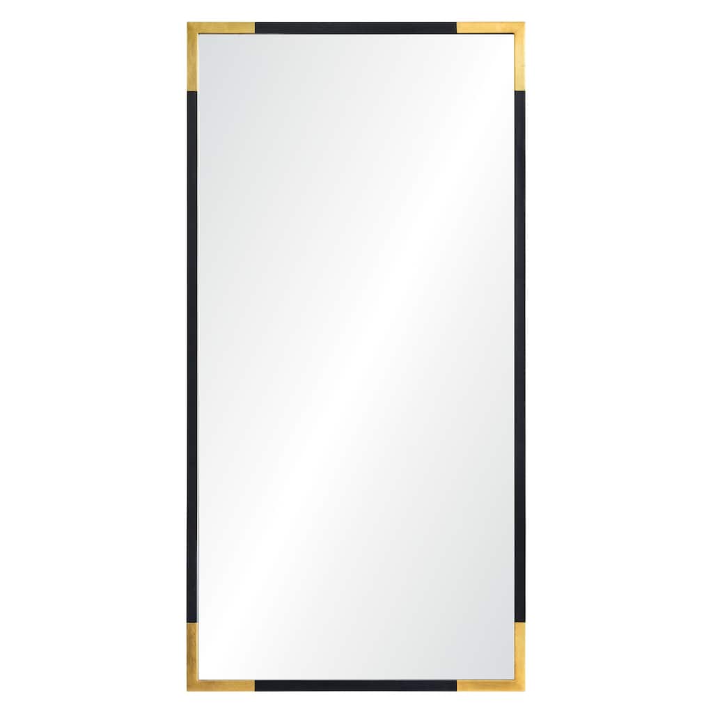 Renwil Osmond 60" Tall Rectangle Wall Mirror, Yellow
