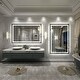 preview thumbnail 141 of 156, UL Certified Black Metal Framed LED Front Light and Backlit Anti-Fog Wall Bathroom/ Vanity Mirror