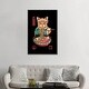 preview thumbnail 9 of 13, iCanvas "Neko Ramen" by Vincent Trinidad Framed