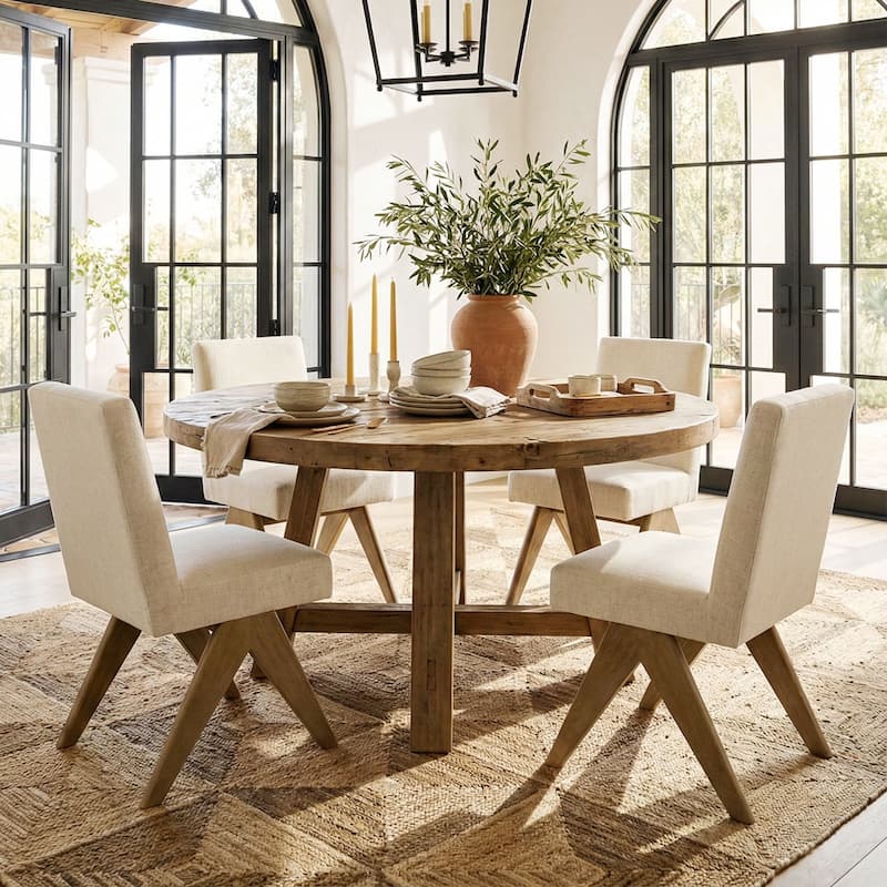 Mid Century Modern Dining Chair (Set of 4)