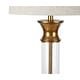 preview thumbnail 15 of 26, JONATHAN Y Stevens 32" Metal/Glass LED Table Lamp, Bronze (Set of 2)