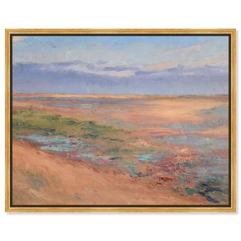Renoir Marine Canvas by Art Remedy - Gold - 36" x 30"