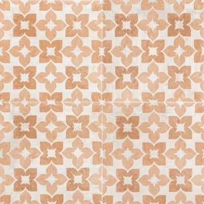 The Tile Life Phlox 8x8 Terracotta Porcelain Floor & Wall Tile