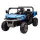 preview thumbnail 81 of 95, Electric 24V Ride-On Dump Truck for Kids, 2 Seater with Remote Control, Non-Slip Tires, and Storage Space