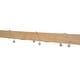 preview thumbnail 22 of 31, Full Size House Bed with Window and Fence Design, Solid Wood Floor Montessori Bed with LED Light and Roof Frame