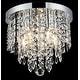preview thumbnail 17 of 45, GetLedel Modern 5-Light Crystal Flush Mount Chandelier