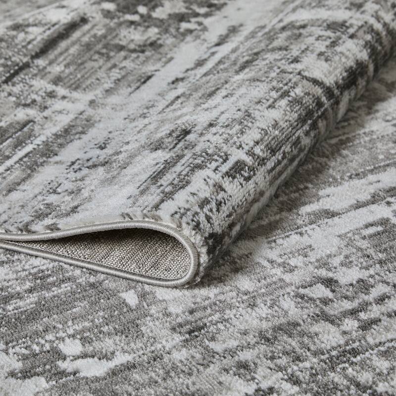 Loomaknoti Rhane Akason Gray Area Rug