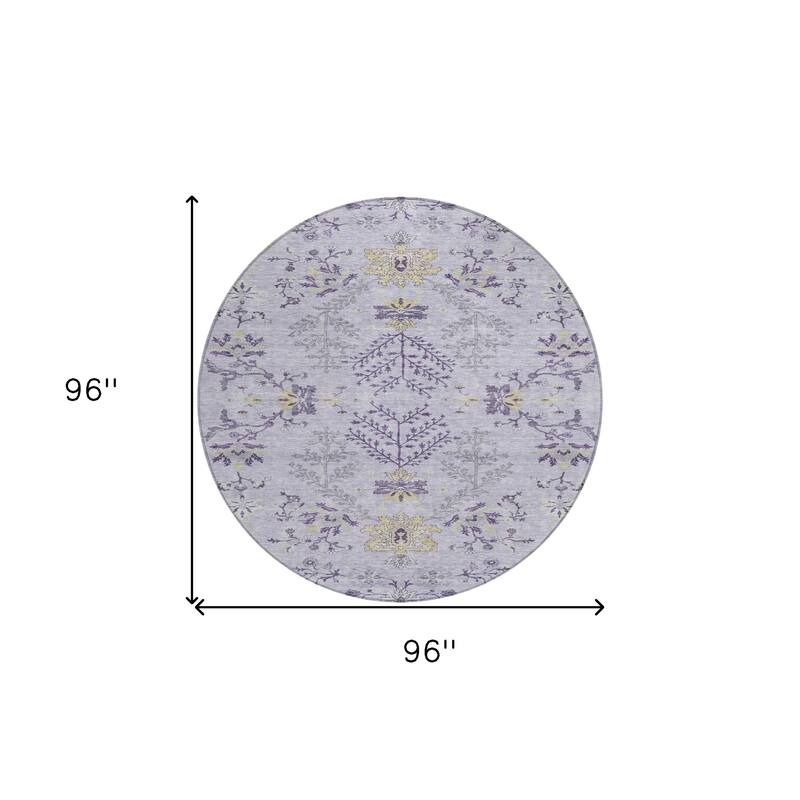 HomeRoots Floral Transitional Rectangle Outdoor Rug