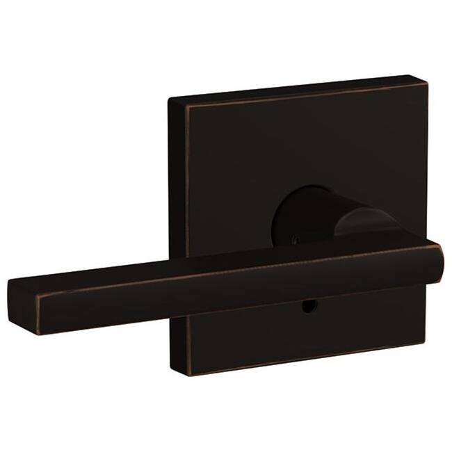 Schlage Custom Latitude Non-Turning Two-Sided Dummy Door Lever Set