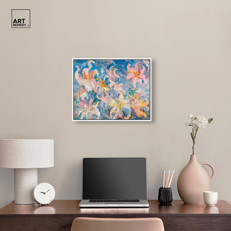 Pastel Riot I Canvas by Art Remedy