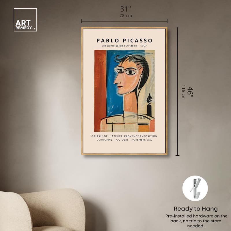 Avignon Woman's Canvas by Art Remedy