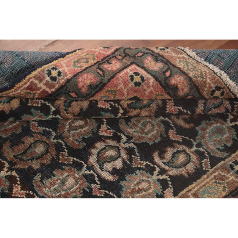 Mahal Persian Runner Rug Wool Carpet - 3'7"x 10'4"