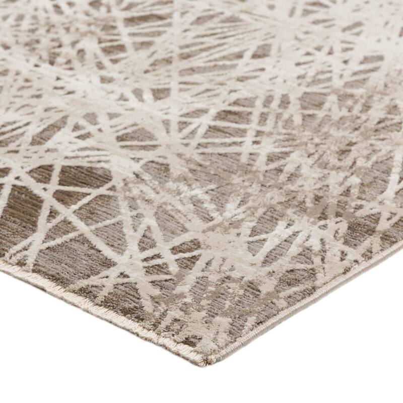 Emery Abstract Strings Machine Made Rug