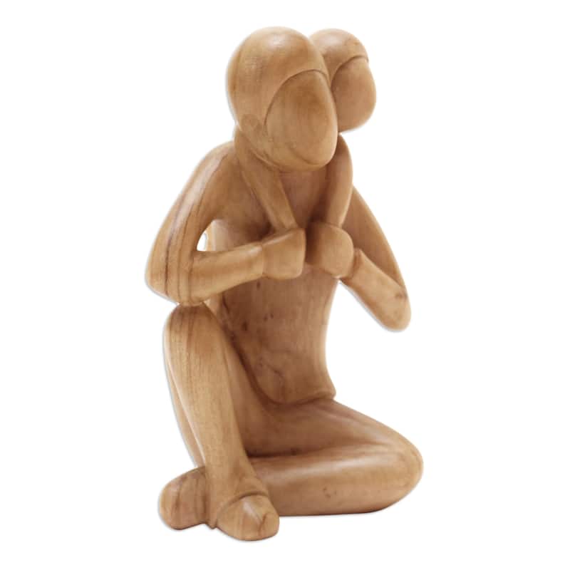 Novica Handmade My Hero Wood Statuette