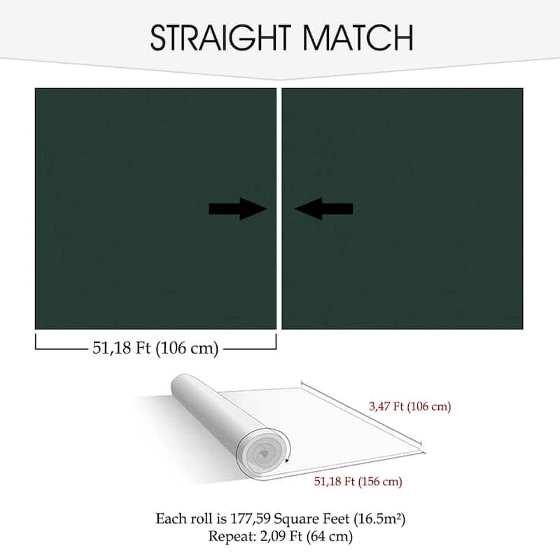SUSSEXHOME Removable Wallpaper-Waterproof, Strippable, Light Resistance & Cleanable Wall Paper Roll-Wallpaper-Scratch