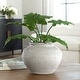 preview thumbnail 2 of 4, Uttermost Floreana Round White Vase