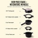 preview thumbnail 6 of 10, Alva Neat 5-Piece Recycled Aluminum Nonstick Cookware Set, PFAS Free