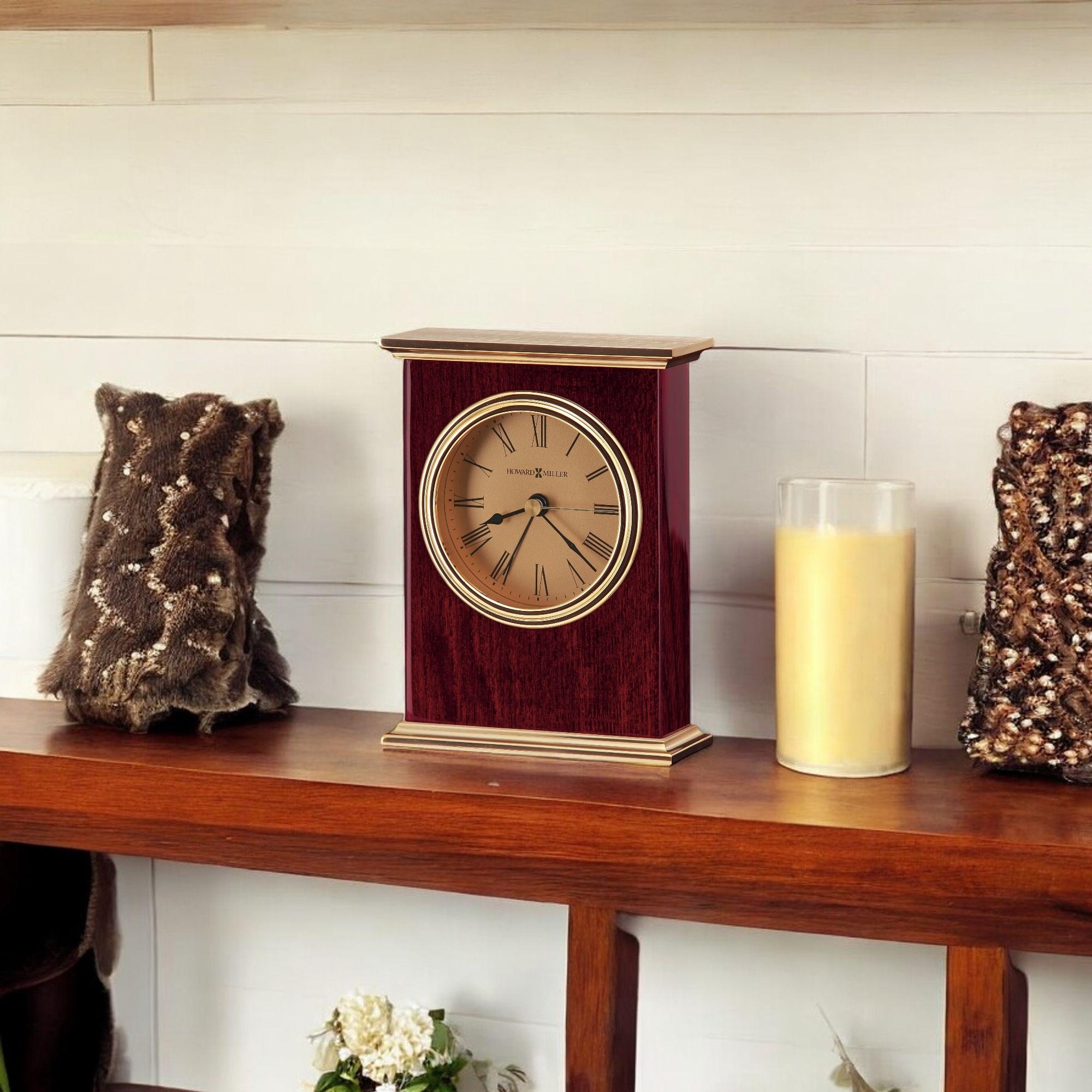 Howard Miller Laurel Traditional Classic Mantel Clock