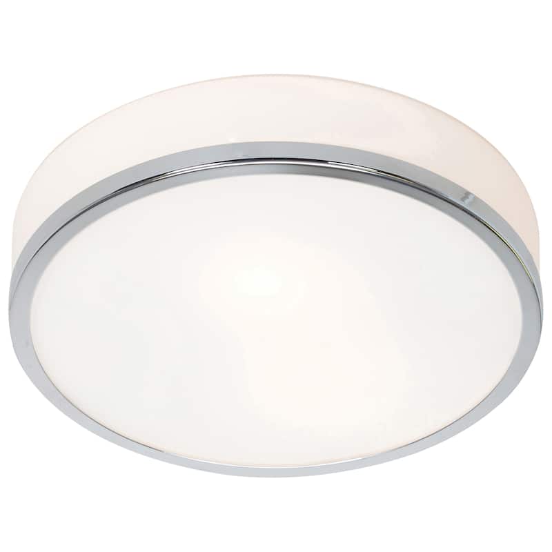 Access Lighting Aero 1-light 10 inch Chrome Flush Mount - Chrome