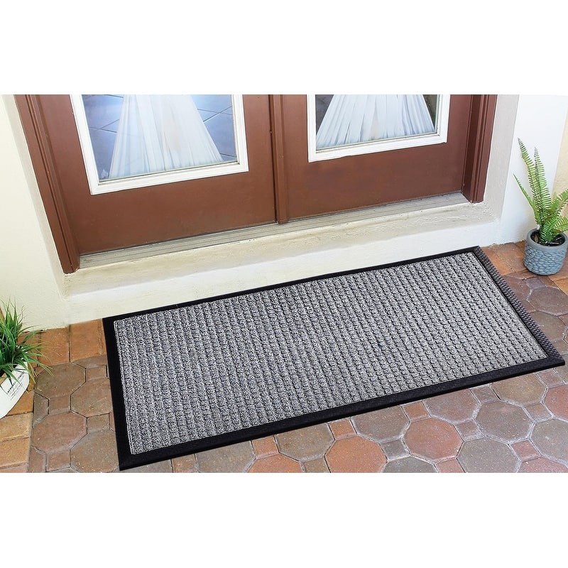 A1HC New Durable and Versatile Polypropylene Rubber Door Mat All Weather Inside Outside Door Mat