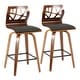 preview thumbnail 15 of 15, Carson Carrington Sala Mid-century Modern Counter Stools (Set of 2)