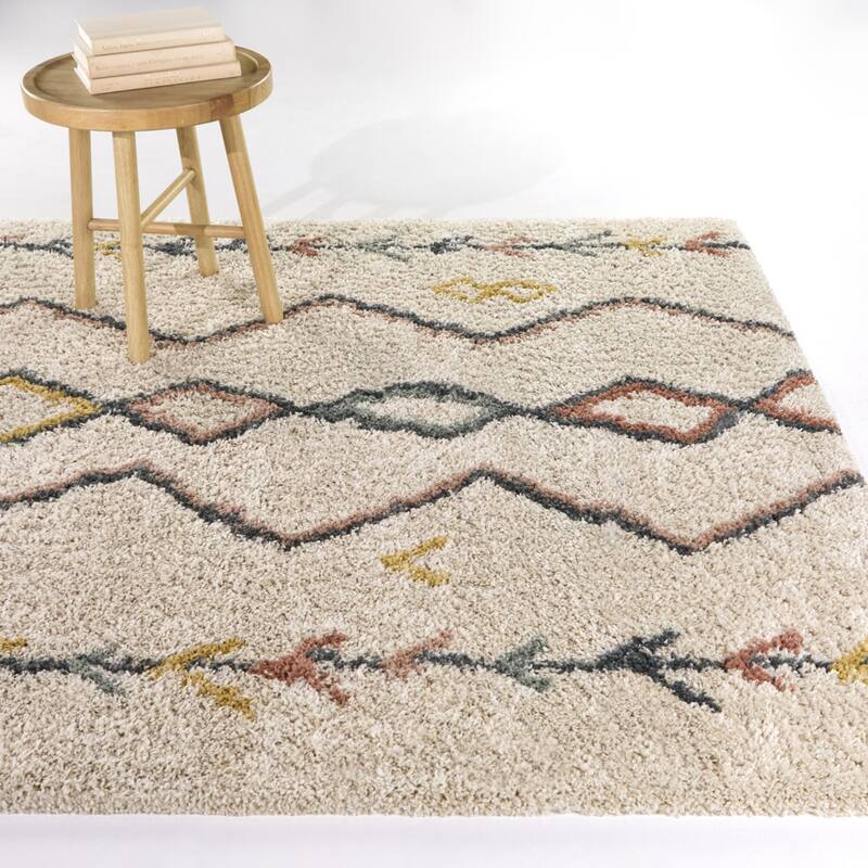 Bossart Moroccan Trellis Area Rug - 7'10" x 10'