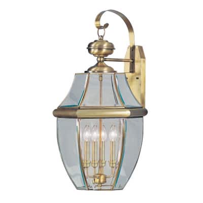 Livex Lighting Monterey 4 Light Outdoor Wall Sconce