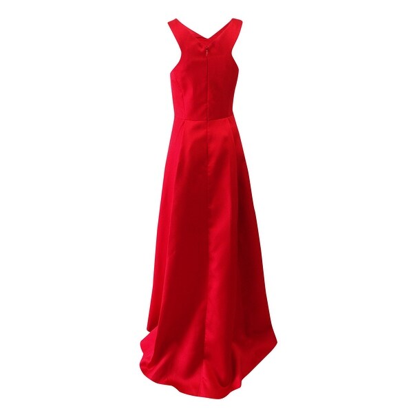 adrianna papell red gown