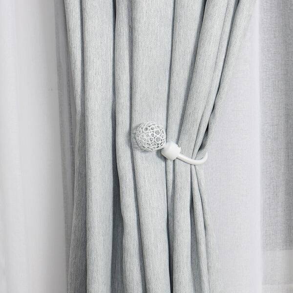 Shop Curtain Tieback Hooks U Style Metal Tie Hold Backs Curtains