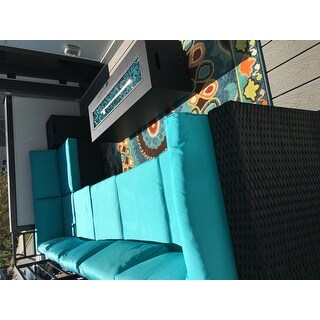 Kinbor 7-piece Patio Furniture Set All Weather Outdoor Furniture Sectional Sofa w/ Cushions