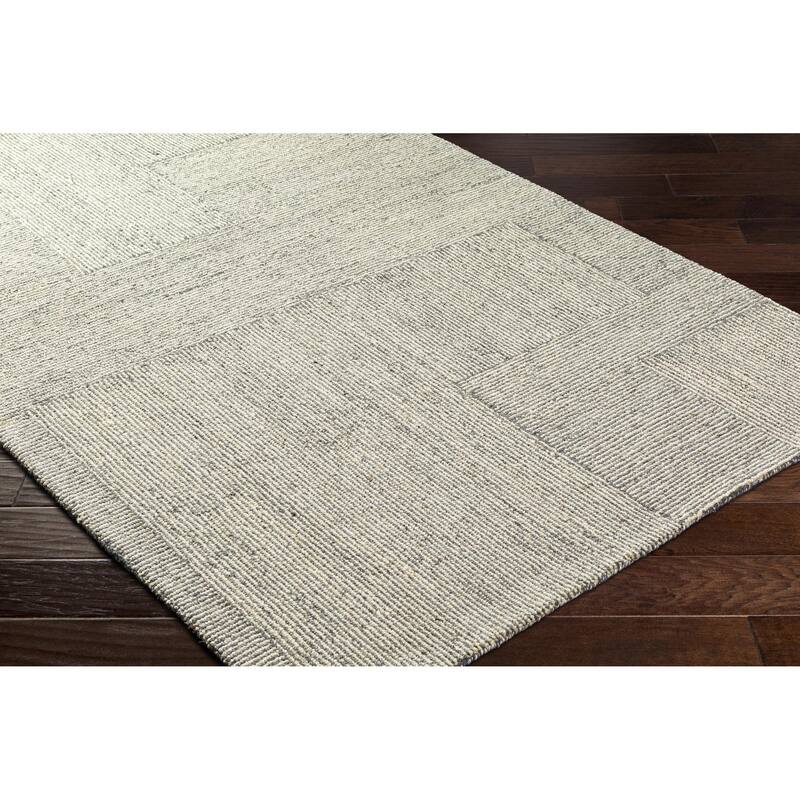 Livabliss Wazney Handmade Wool Farmhouse Area Rug