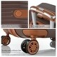 preview thumbnail 10 of 38, ABS Hard Shell Lightweight Expandable Travel Luggage with 4 Packing Cubes, TSA Lock, Spinner Wheels