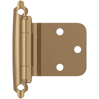 Amerock BP7630 Functional Hardware Variable Overlay Surface Mount - Champagne Bronze