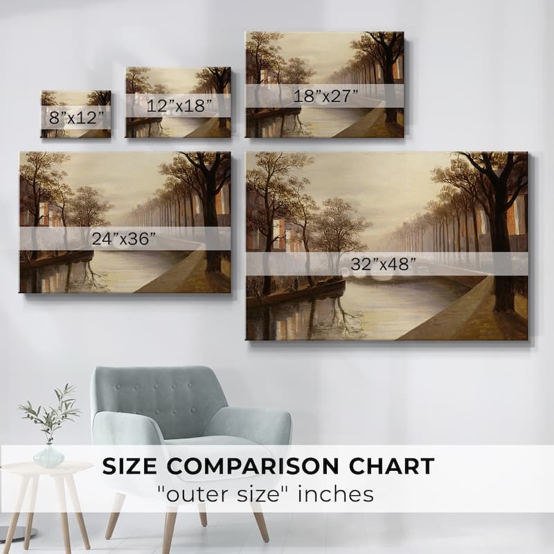 Vintage Landscape -DCCXCIII -Gallery Wrapped Canvas