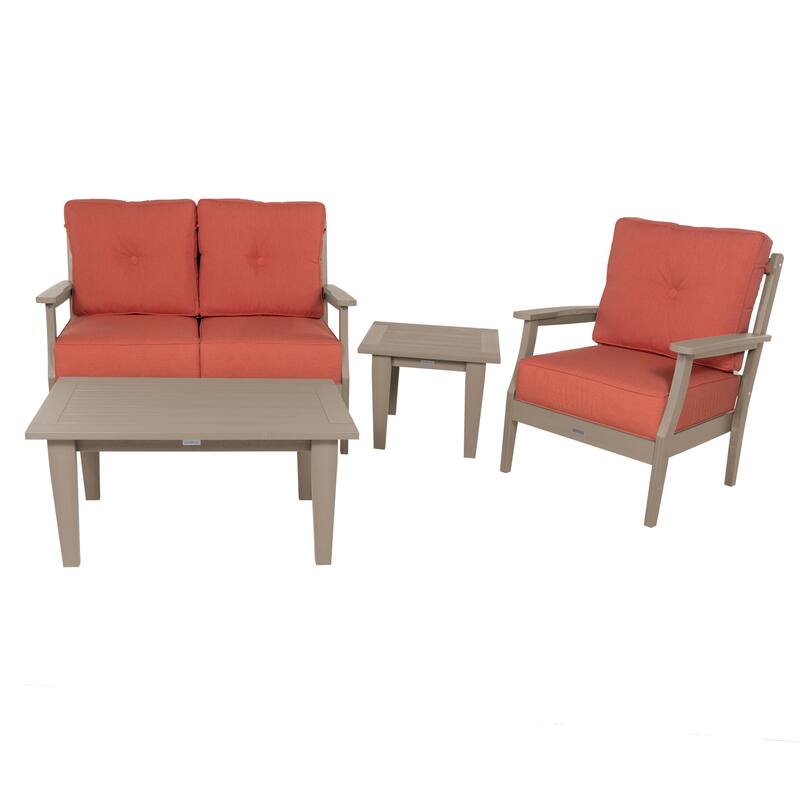 HIGHWOOD Lehigh 4-Piece Deep Seating Set
