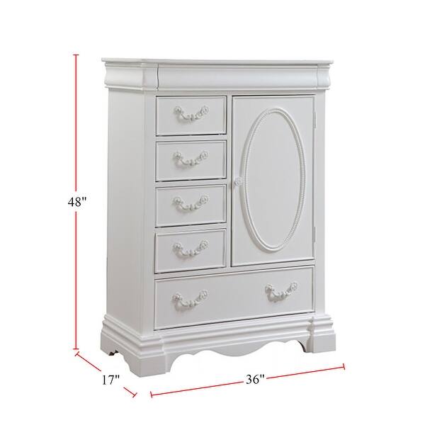 Wooden Chests of 6 Drawers in White Bed Bath & Beyond 35478710
