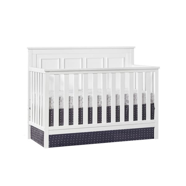 slide 2 of 10, Oxford Baby Bennett 4 in 1 Convertible Crib Rustic White