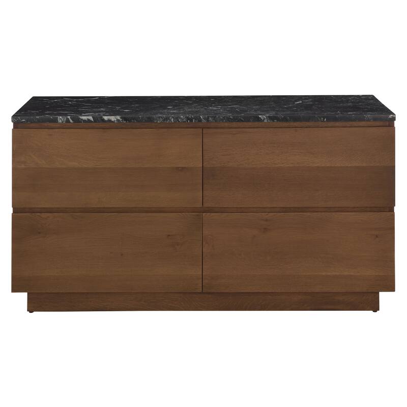 SAFAVIEH Couture Lilybelle Marble Top 4-Drawer Dresser