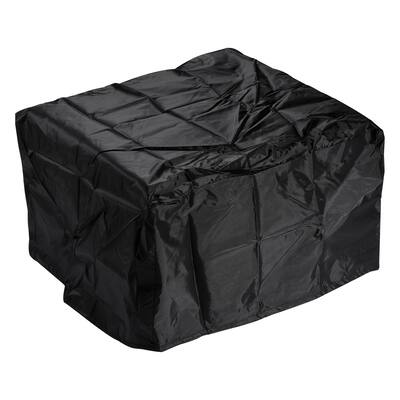 Universal Printer Dust Cover 19.7x17.7x11.8 Inch Oxford Fabric Antistatic Black