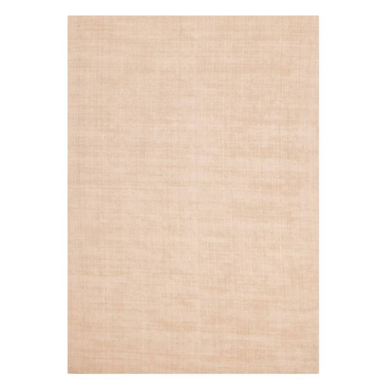 ECARPETGALLERY Hand Loomed Kashkuli Gabbeh Light Khaki Wool Rug - 7'11 x 11'3