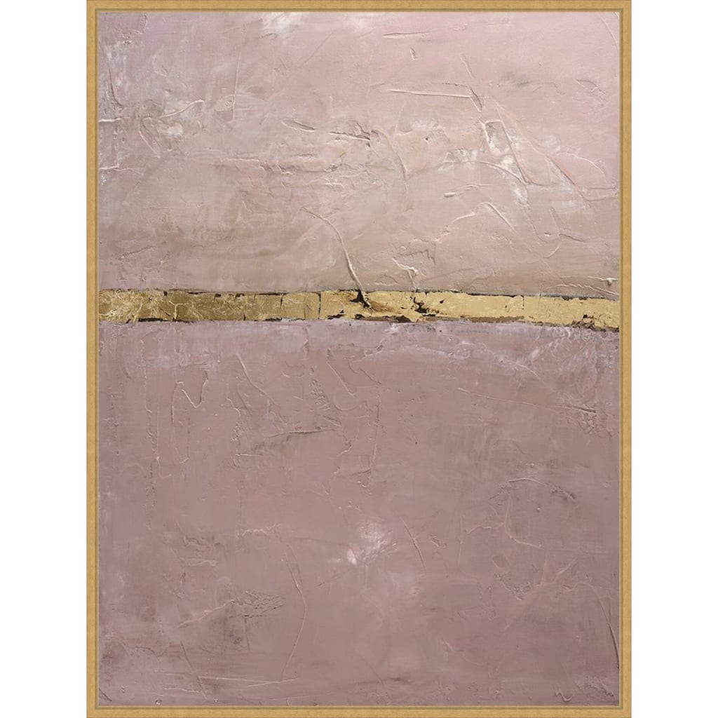 Rituals Rose by Design Fabrikken Framed Canvas Wall Art Print - Sylvie Bright Gold