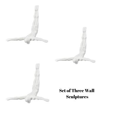 Wall Art- Diving Man- Matt White - N/A