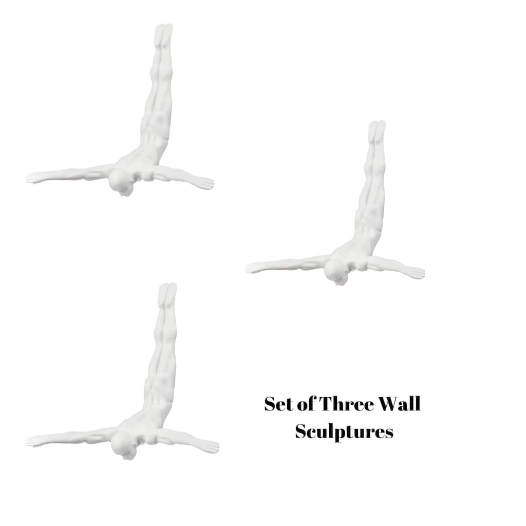 Wall Art- Diving Man- Matt White - N/A