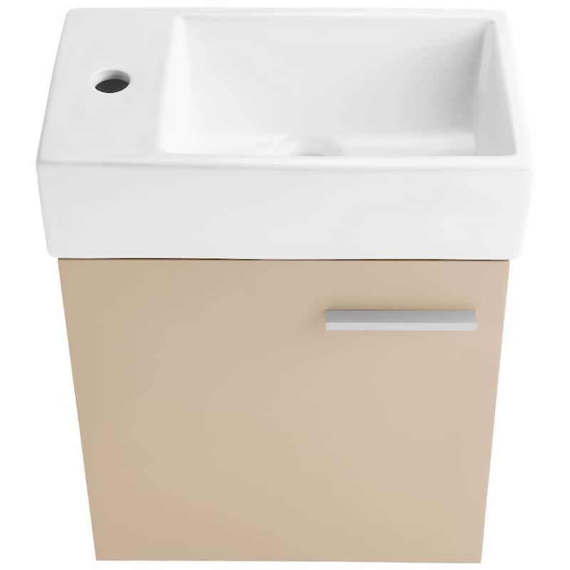Swiss Madison SM-BV616 Colmer 19" Wall Mounted Single Basin Vanity Set