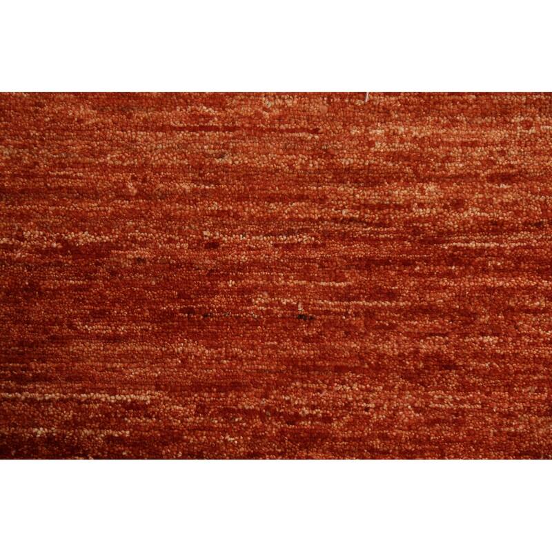 Geometric Gabbeh Kashkoli Oriental Runner Rug Hand-knotted Wool Carpet - 2'5" x 4'8"